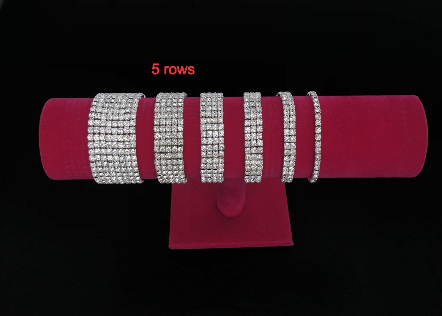 Bracelet Silver 5 rows