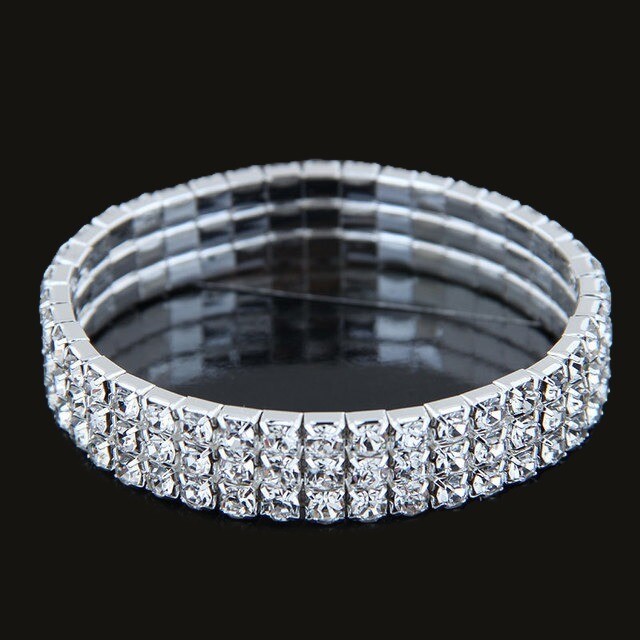 Bracelet Silver 3 rows