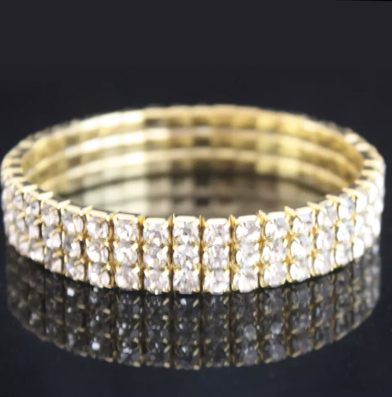 Bracelet Gold 3 rows