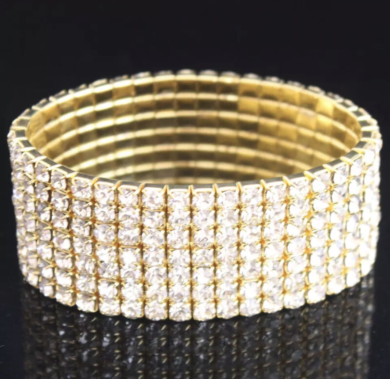 Bracelet Gold 7 rows