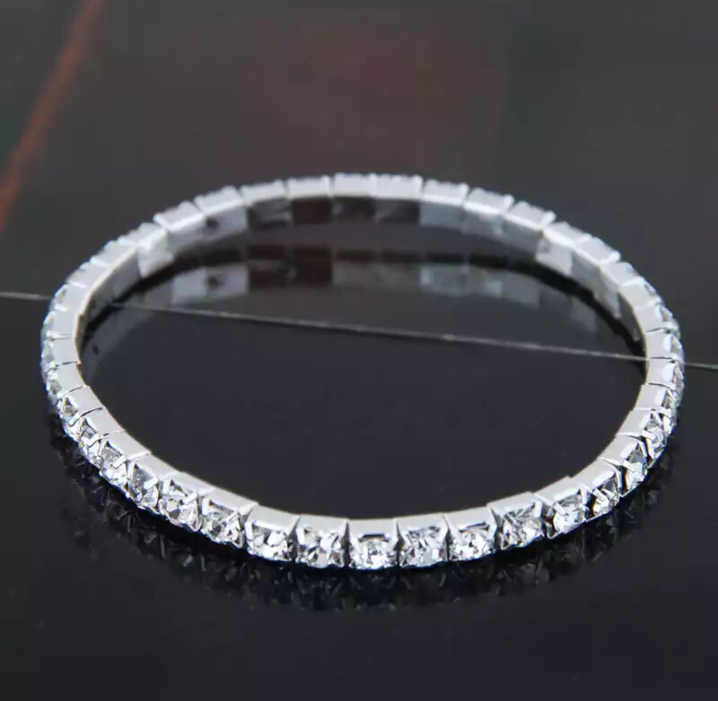 Bracelet Silver 1 Row