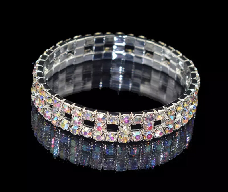 Bracelet AB With Holes 3 rows