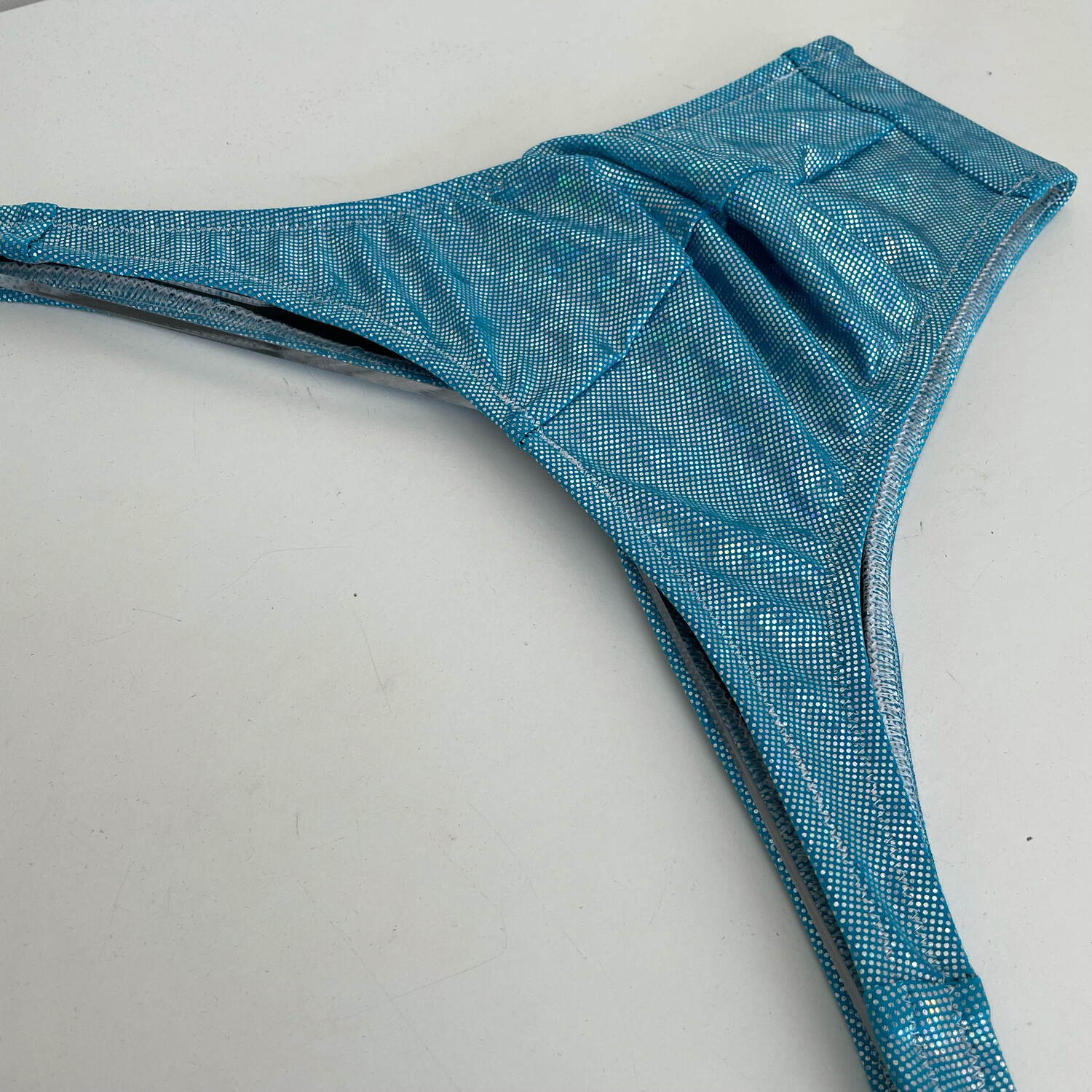 Turquoise Shiny Trunks