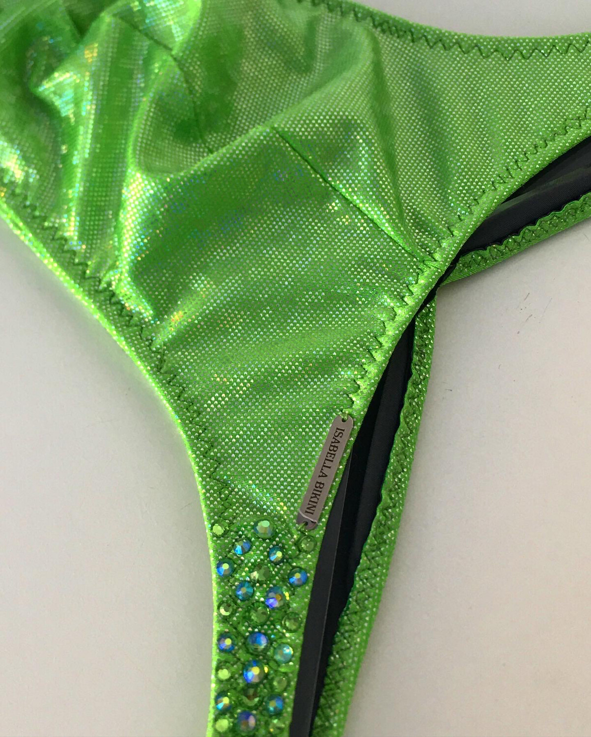 Light Green Trunks With Stones