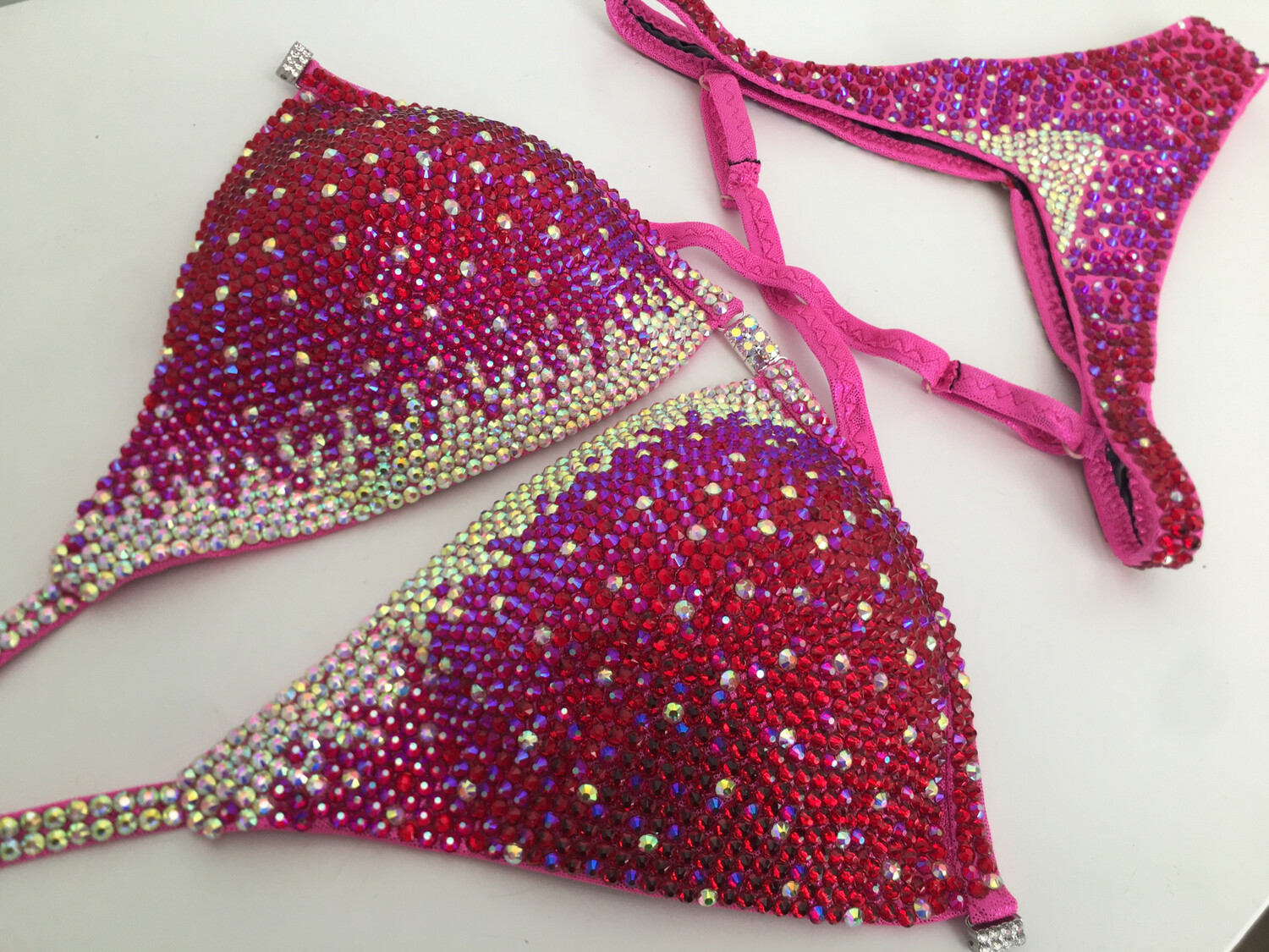 Pink Sparkle Rain
