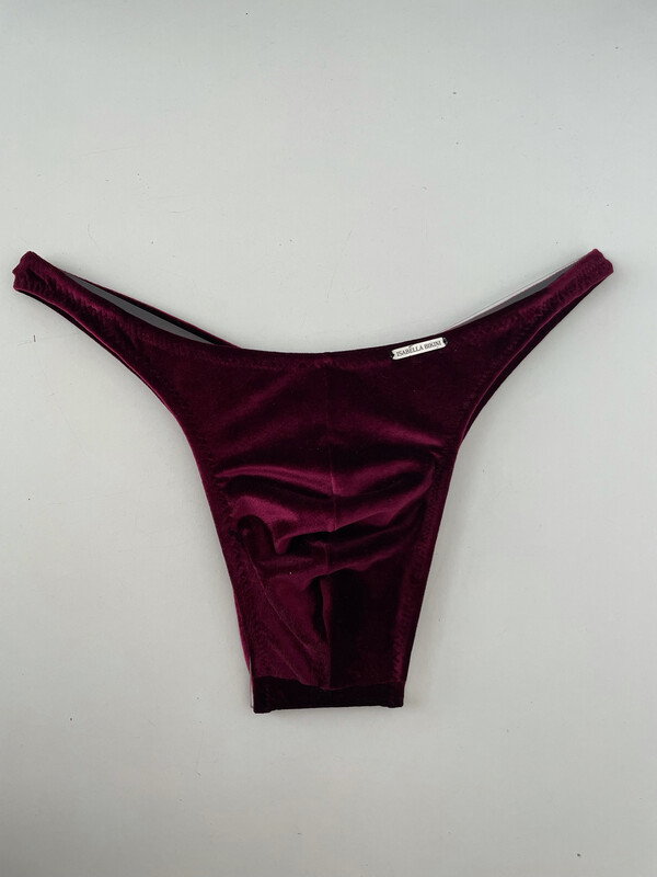 Bordo Velvet Trunks