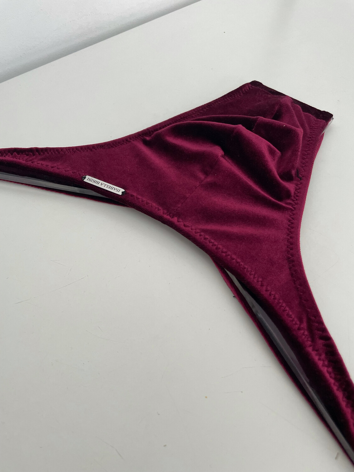 Bordo Velvet Trunks