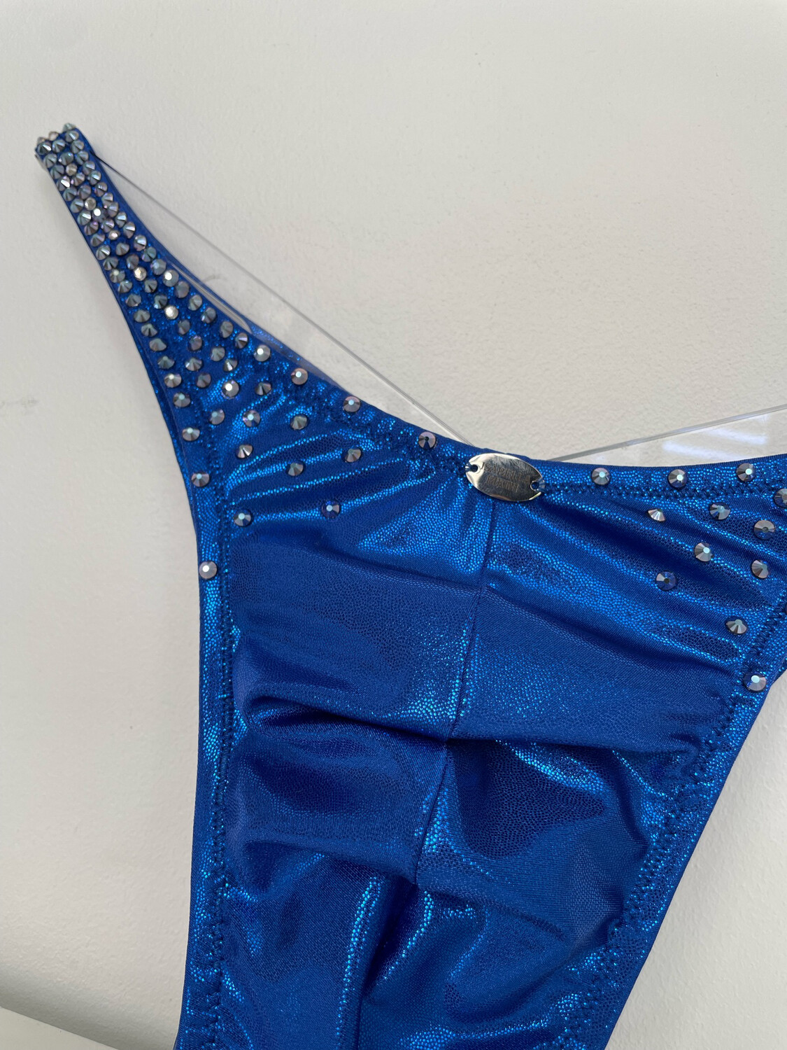 Blue Trunks with silver stones 
