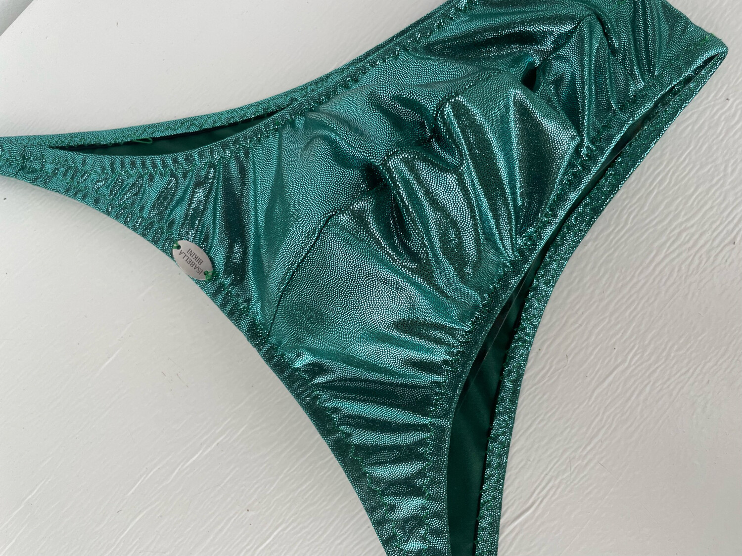 Green metallic Trunks
