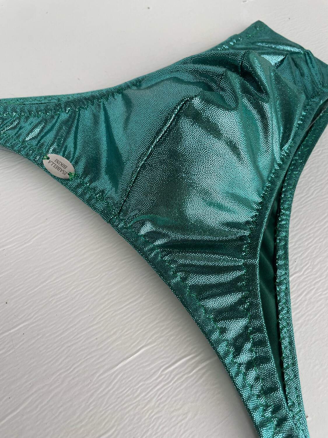 Green metallic Trunks