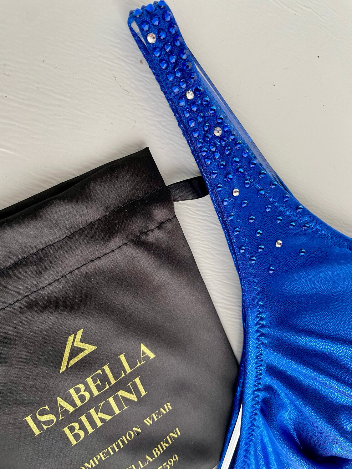 Blue Trunks With Blue Stones