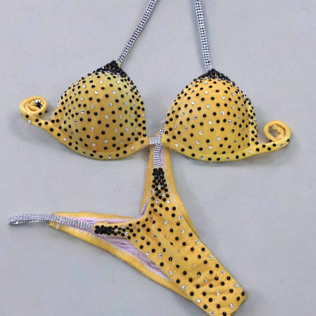 Yellow Black Dots