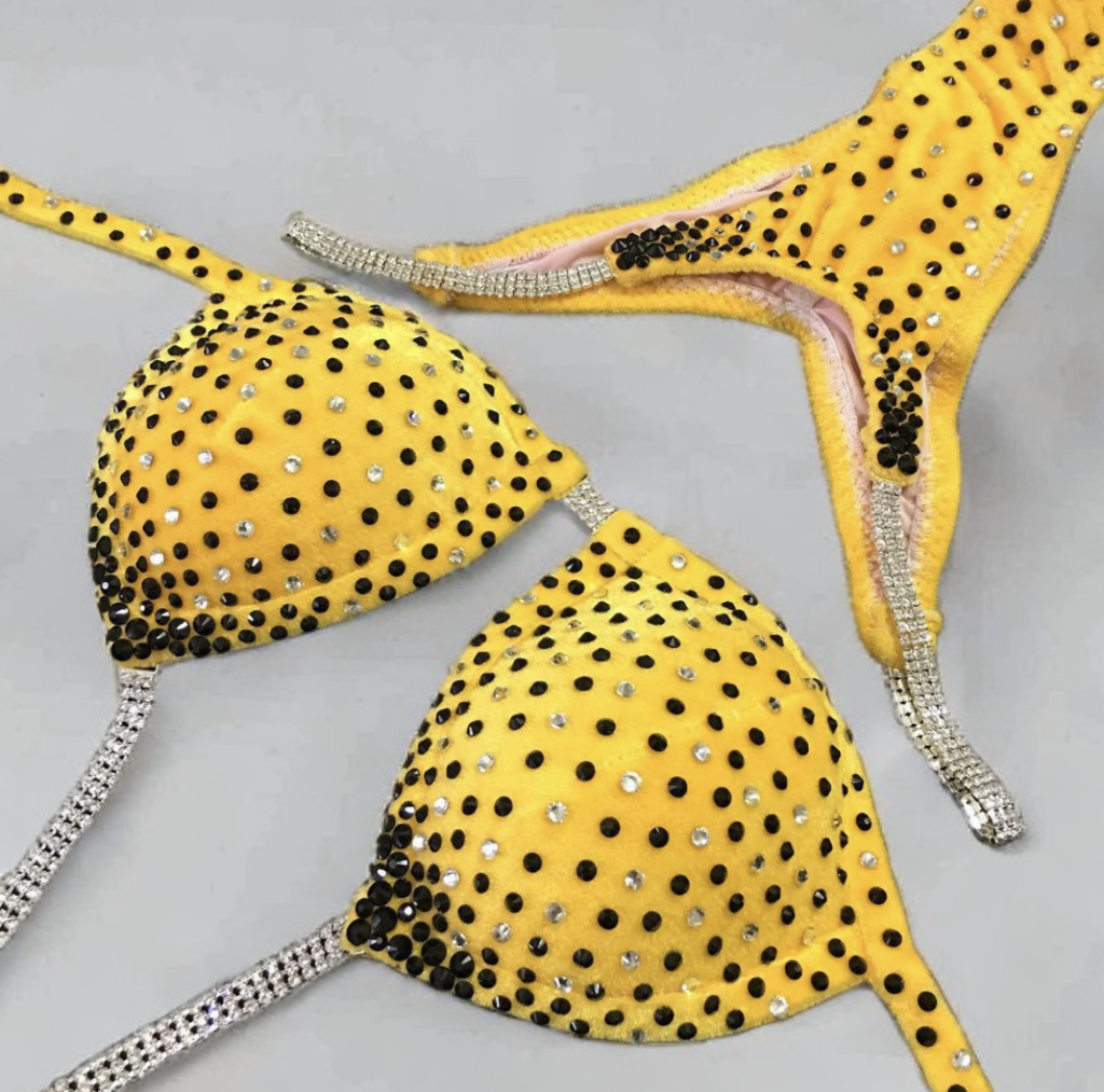 Yellow Black Dots