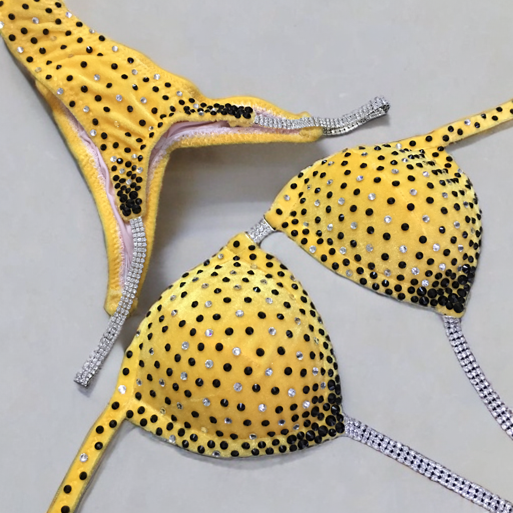 Yellow Black Dots