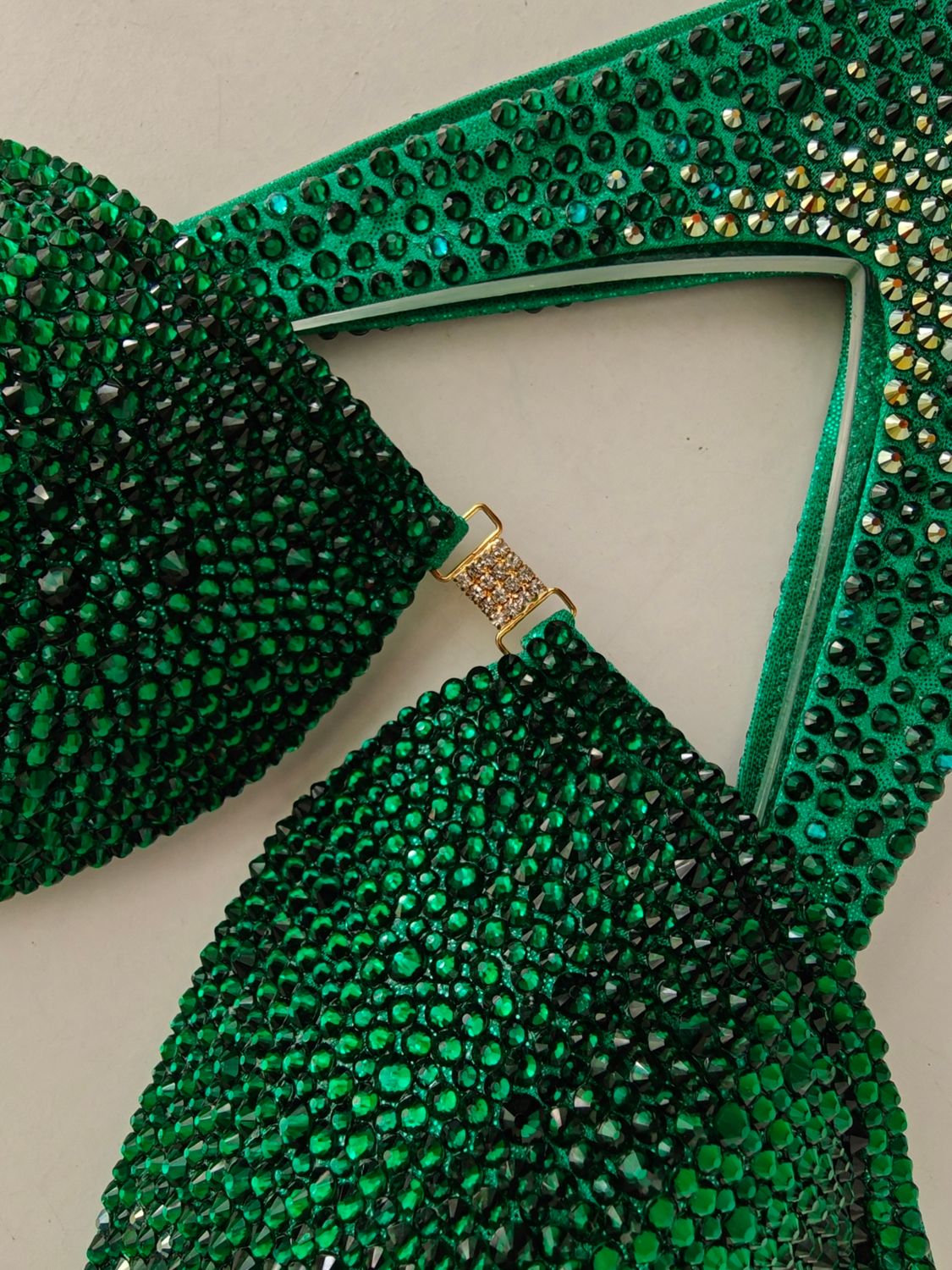 Green And Gold Ombre