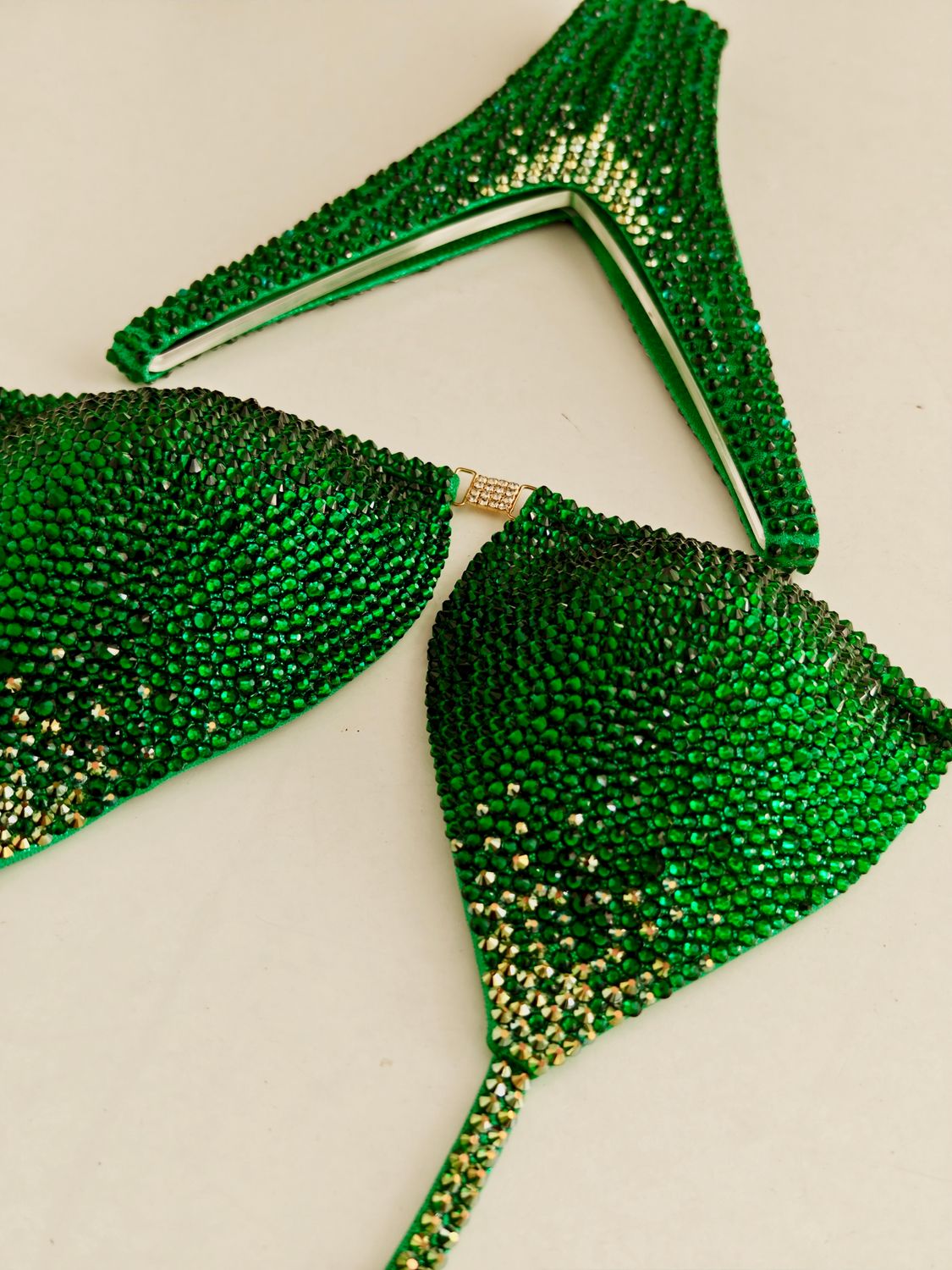 Green And Gold Ombre