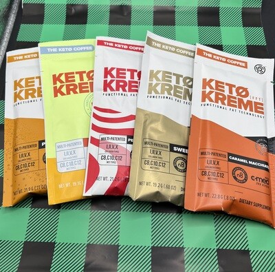 5 Pack Keto Kreme (Variety)
