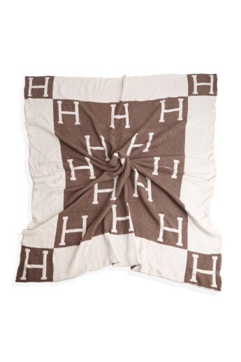 H-Inspired Cozy Blanket