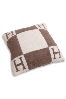 H-Inspired Cozy Pillow