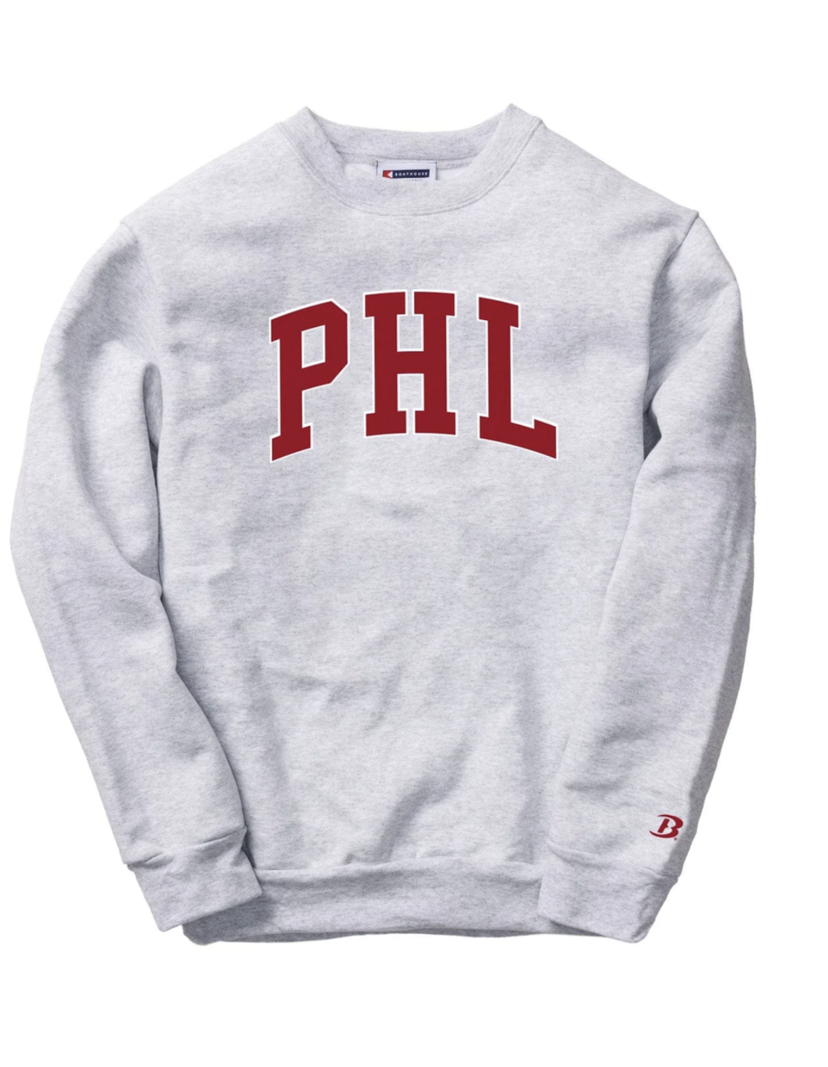 Sixers Embroidered PHL Crewneck