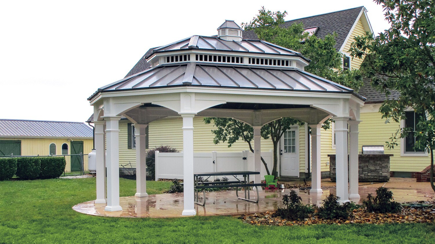 Oval & Octagon Pavilions