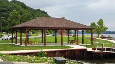 Large Wood Pavilions