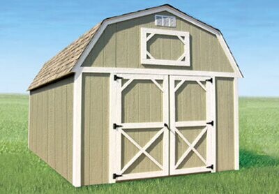Dura-Built Lofted Barn (Vinyl Siding)
