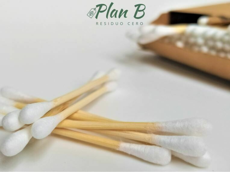 Bastoncillos Biodegradables de Bambú y Algodón Orgánico