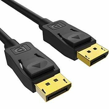 DP to DP Display Cable Ultra 4K. Suitable for Projectors, Laptops & Desktops connection to your Monitor
