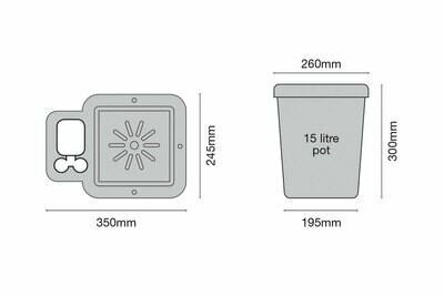 Autopot 1 Pot Replacement Tray with Lid
