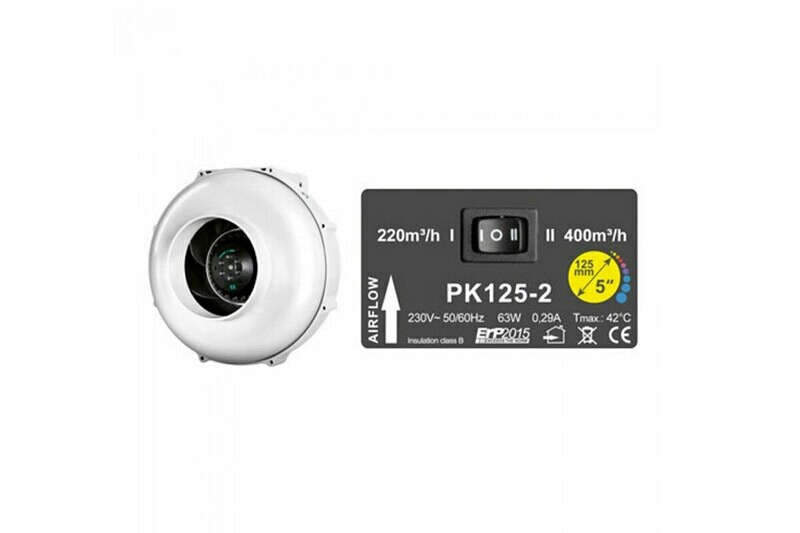 Prima Klima 125mm Silent Inline Fan