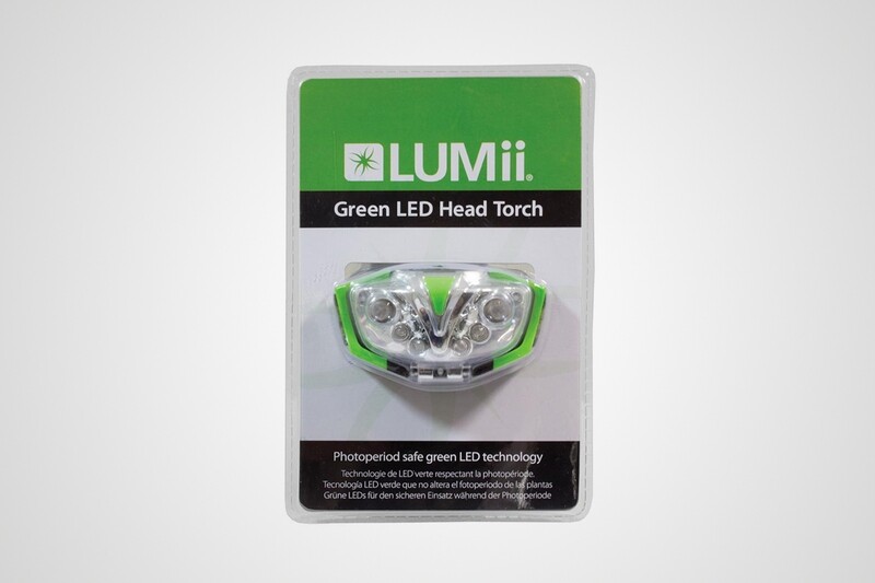 LUMii Green LED Head Torch