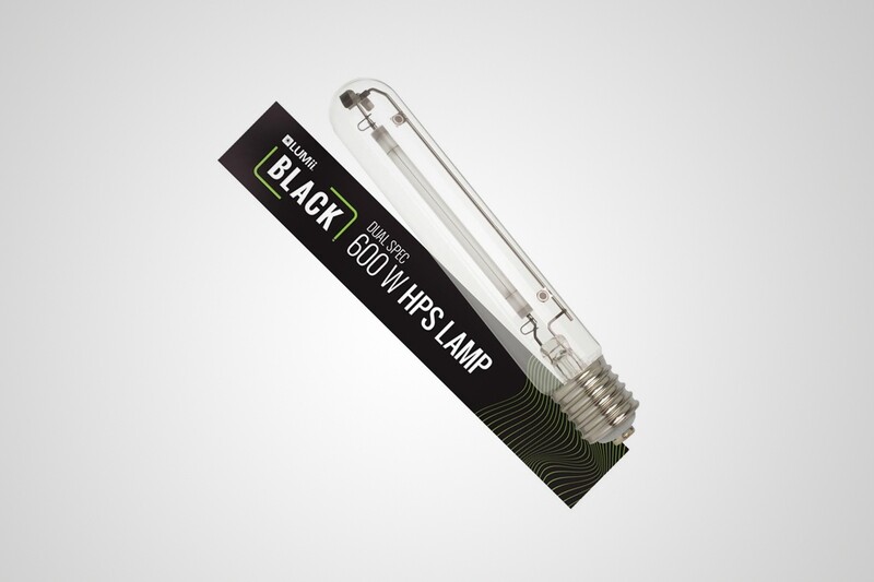 LUMii 600w Black HPS Lamp
