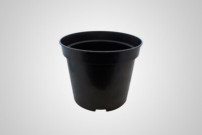 Round Black Pot 25L
