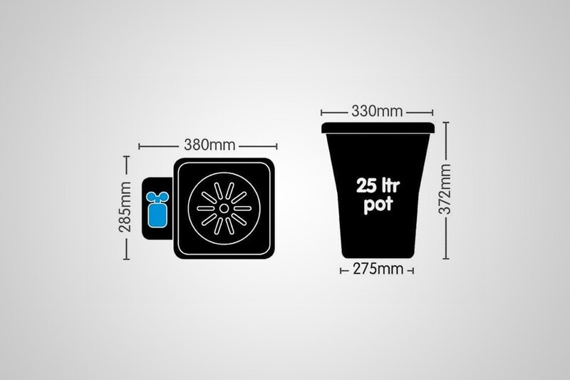 6Pot XL System AQUAValve5 without Tank