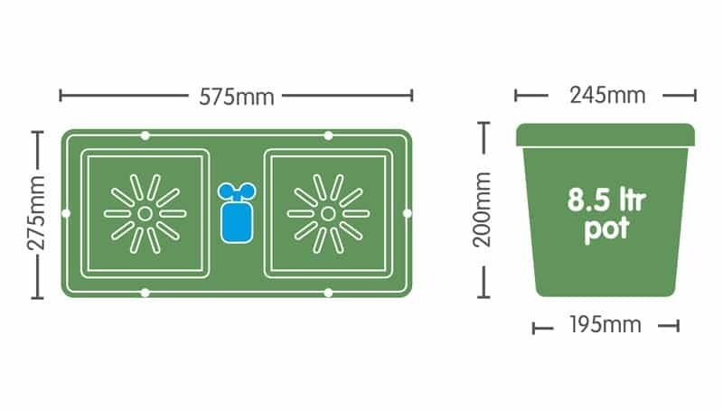 Autopot Easy2Grow 2 Pot Extension Unit