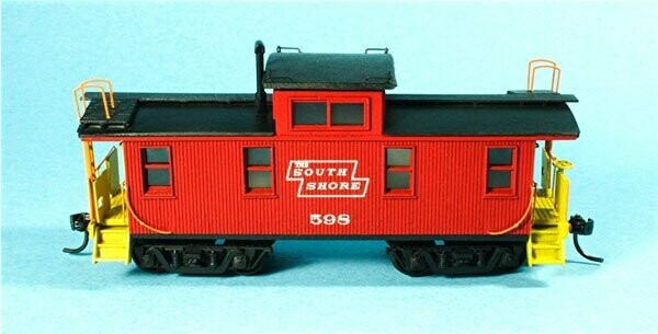 Duluth South Shore & Atlantic Wood Caboose Kit (SP-35)