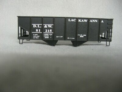Lackawanna USRA 2 Bay coal hopper HO DECAL (ACCURAIL) will do 2 cars