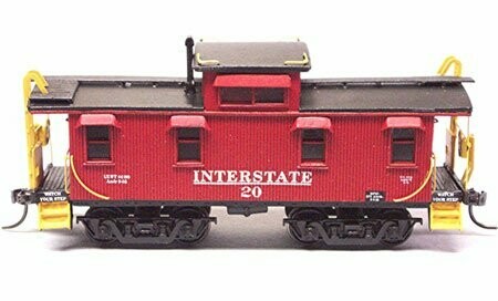 Interstate Railroad Wood Caboose Kit (SP-32)