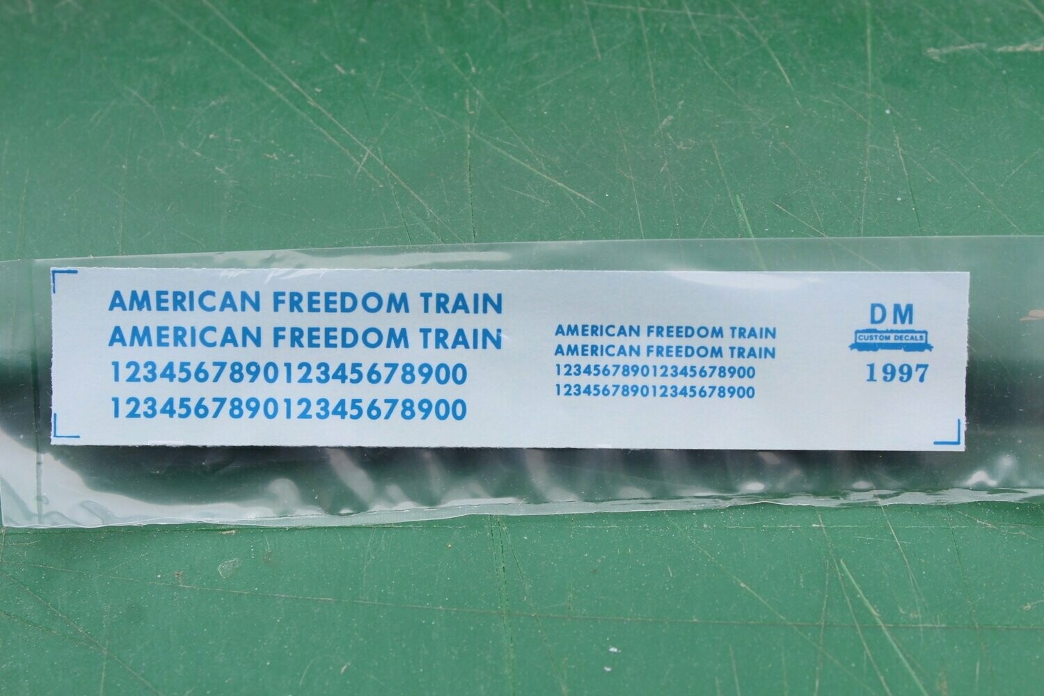 American Freedom Train decal set