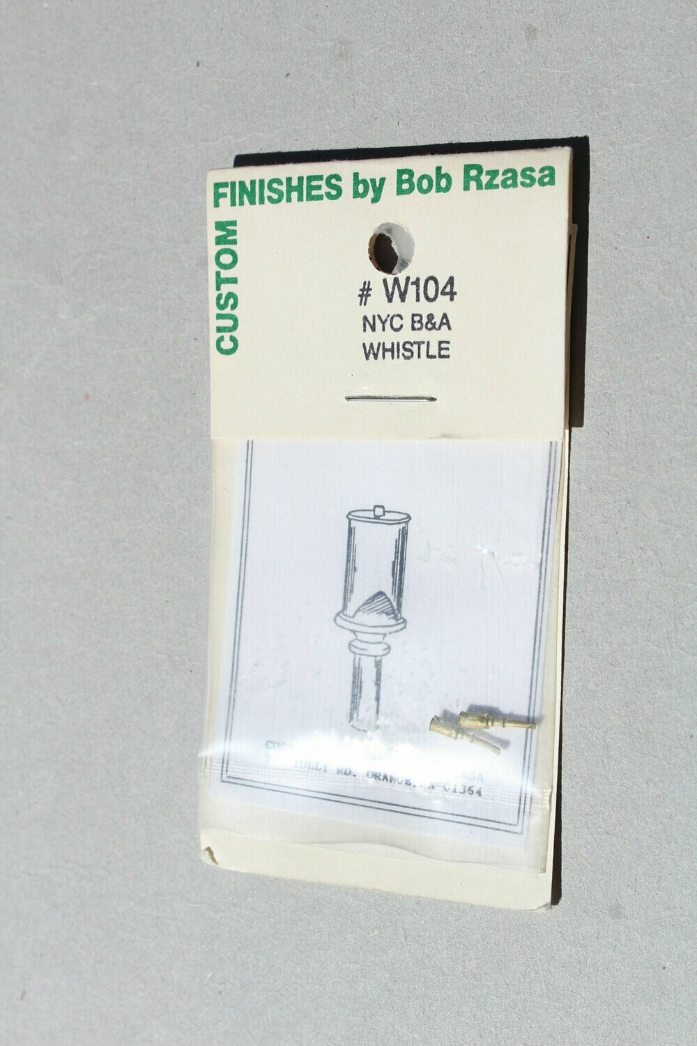 Custom Finishing/Finishes 104 Whistle for NYC and B&A