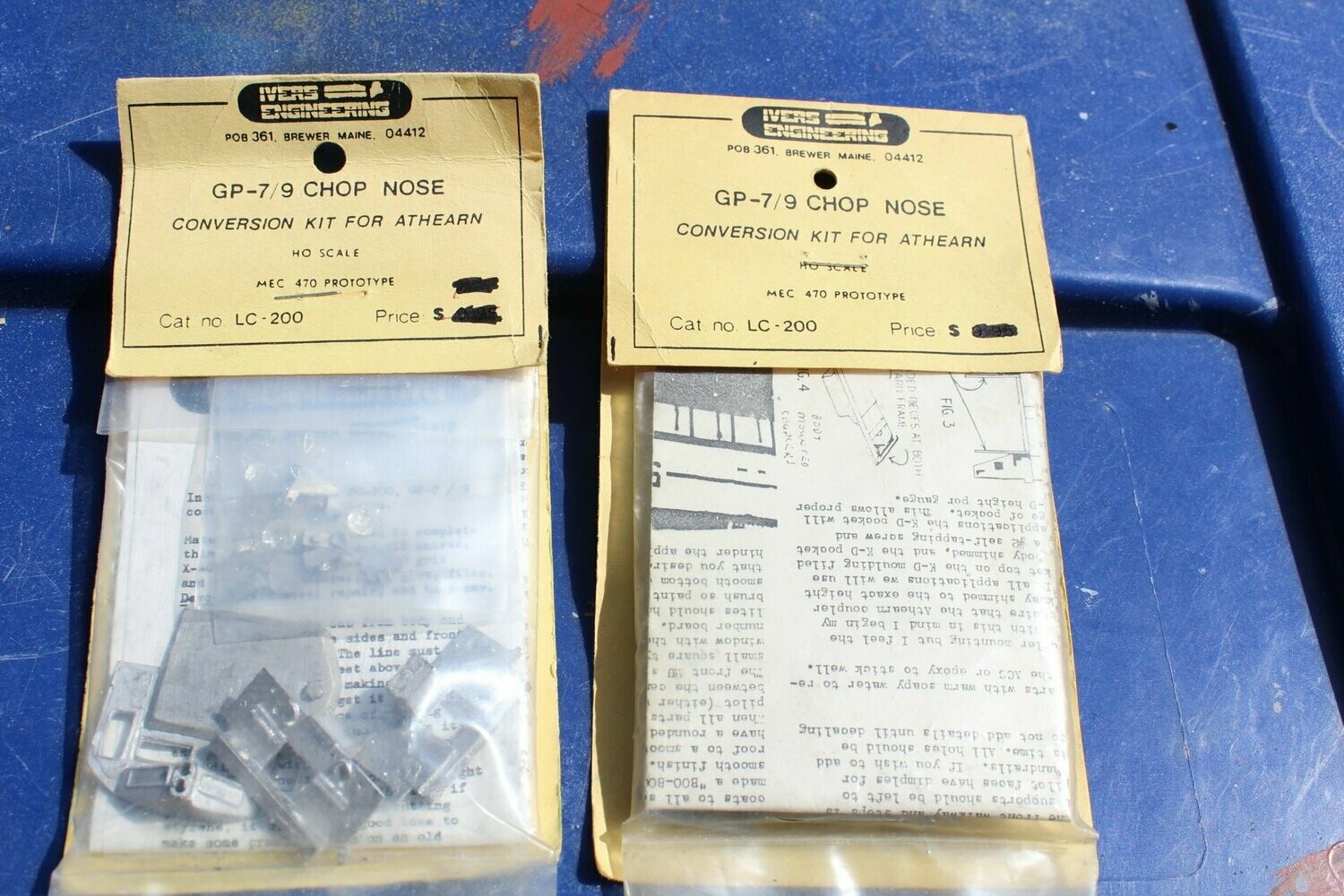 Ivers Engine ring LC-200 Kit for making a GP-7/9 low nose unit