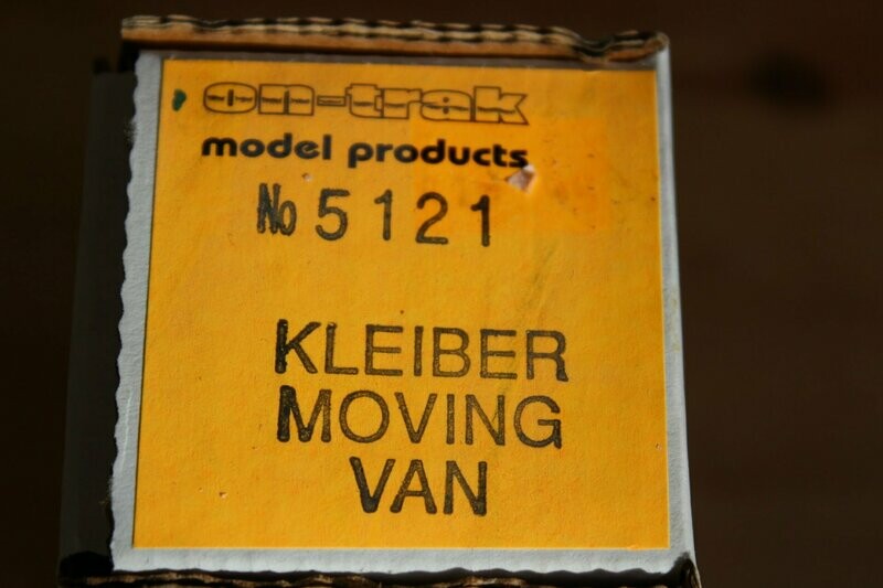 ON-TRAK 5121 KLEIBER MOVING VAN