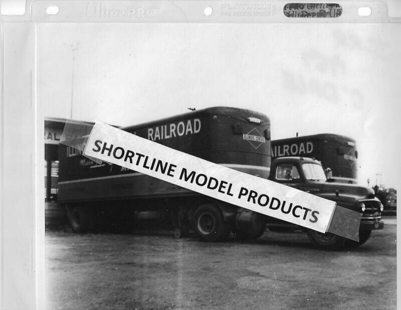 Illinois Central (IC) Truck and Trailer C'dale 1957