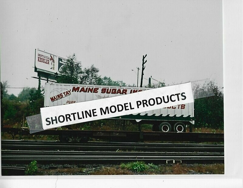 Maine Sugar Ind. Trailer T-23 S. Portland ME 1973