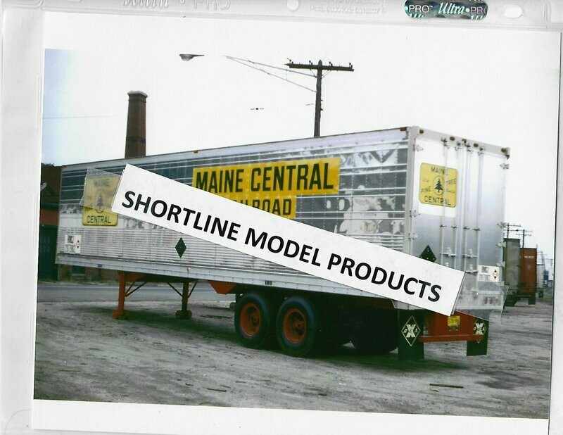 Maine Central (MEC) Trailer Portland ME 1965