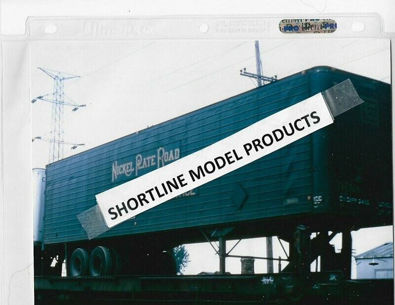 Nickle Plate Road (NKP) T-433 Trailer Des Plains IL 1966