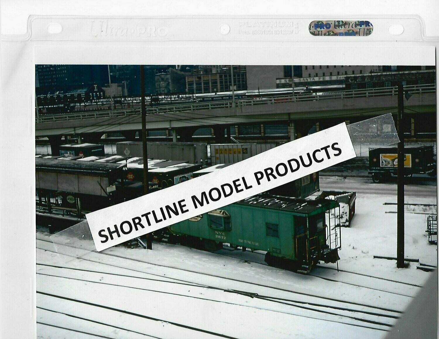 REA Trailers in NYC Yard w/ NYC CAB 21672 1-1968