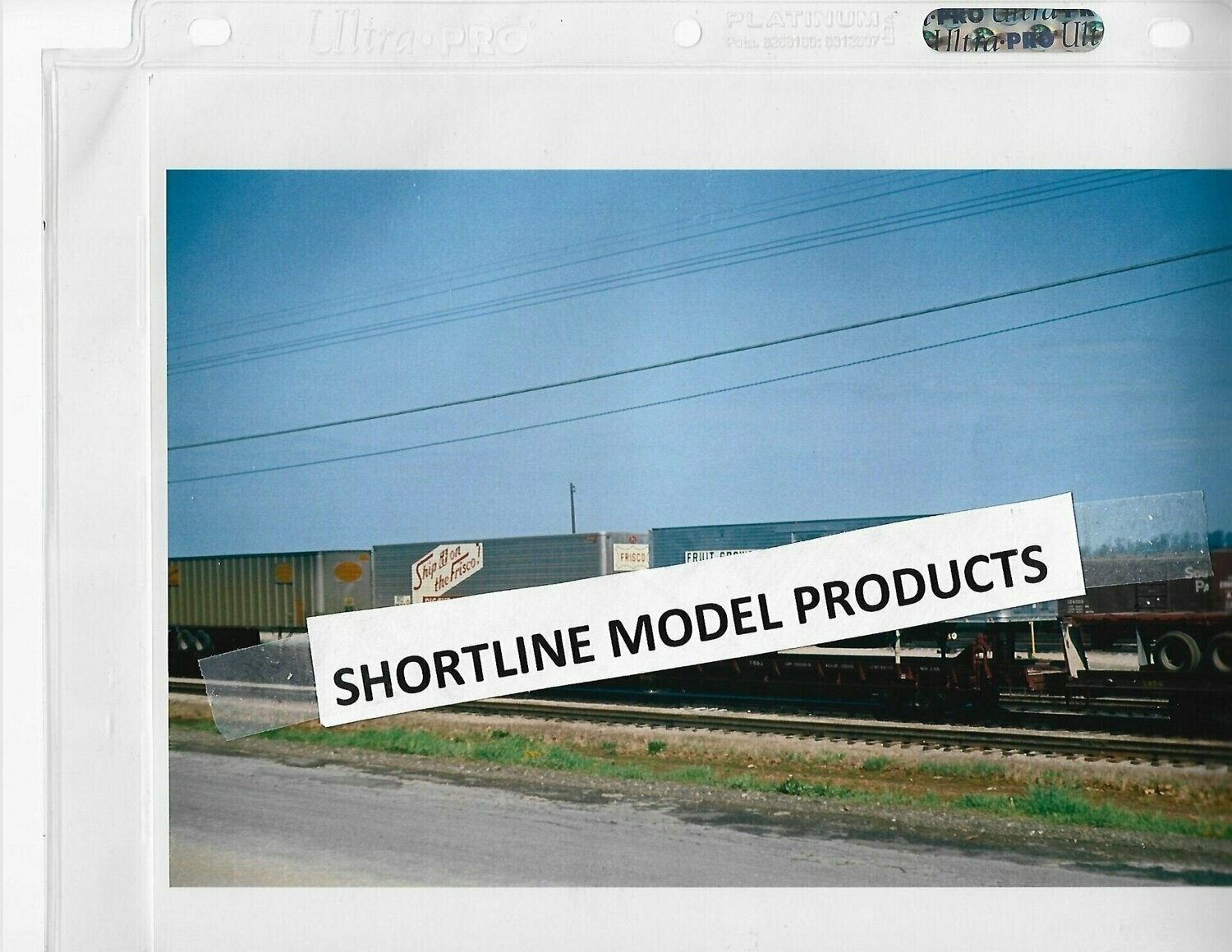 FRISCO (SL-SF) & FGX Trailers on TTX 600963 Flat Springfield MO 1966