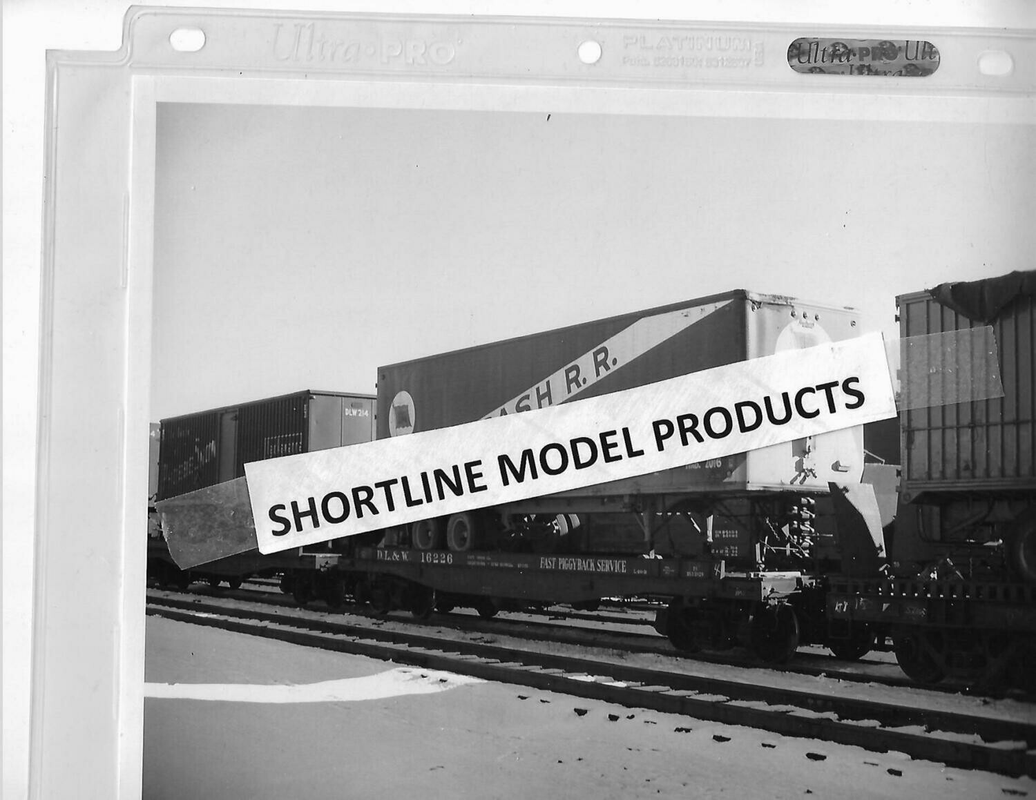 WABASH WABZ 2016 Trailer on DLW 16226 Flat 1960